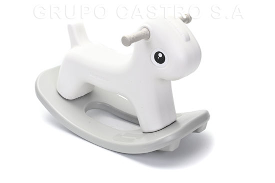 Foto de CABALLITO BALANCIN BLANCO/GRIS NighHor GET32-05 (4) 57cm largo X 38 alto