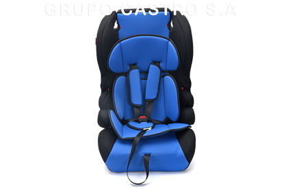 Foto de SILLA AUTO BEBE GET32-02 NEGRO/AZUL 73X44X30cms 7 meses - 7 años (2) 