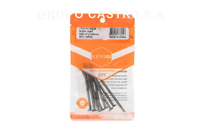 Foto de Clavo c/cabeza 3" Blister 10 pcs KKYJIA K625 (3,5X80mm) GET59-13 (288)