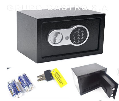 Foto de Caja Fuerte Seguridad 20x30x20 cms (4,5klgs) GET37-01 (1)