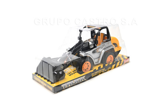 Foto de Tractor Back Hoe gris/negro 30 largx13 alt cms 038 GET05-19 (72)