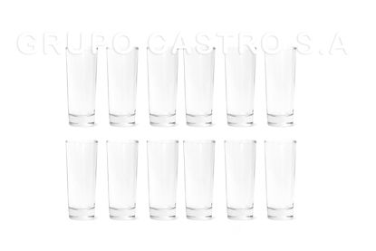 Foto de Copa tequilera vidrio liza alto SET 12 PCS 2 onz/ 60 ml GET70-05 10X4 cms 98gms (12)(144)