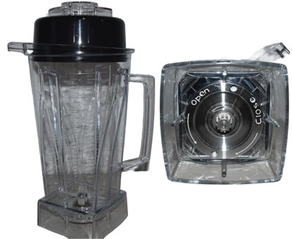 Foto de Frasco policarbonato p/licuadora Industrial 1500 W ( N2326011 767  1.5 HP) 2lt-60 onz GET28-02 