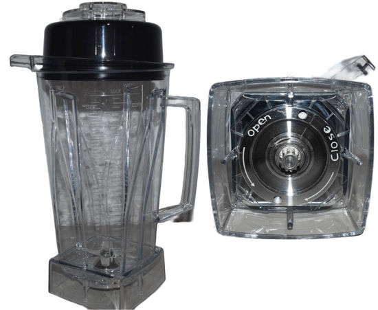 Foto de Frasco policarbonato p/licuadora Industrial 1500 W ( N2326011 767  1.5 HP) 2lt-60 onz GET28-02 