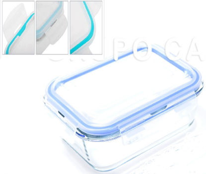 Foto de Contenedor Rectangular Vidrio PYREX 900 ml/30 onz / 17.5 lar x 12.5 anch x 6 alt cms GET70-17 (8)