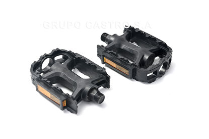 Foto de Jgo Pedal plastico 1/2'' GET60-32  espiga gruesa *PARA CUADRO*  (50)