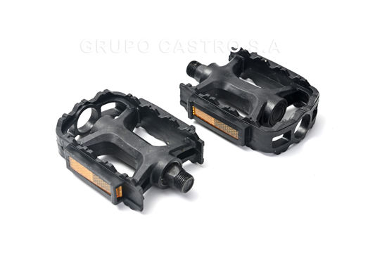 Foto de Jgo Pedal plastico 1/2'' GET60-32  espiga gruesa *PARA CUADRO*  (50)