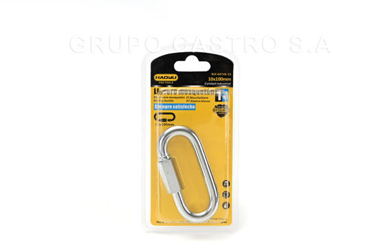 Foto de Llavero Mosqueton GET49-15  (3.9"x3/8") 10x100mm HAOYLI (240)