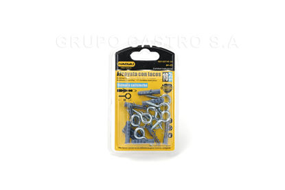 Foto de Tornillo Ojo Cerrado #6 10pcs+Espander 10 pcs E5 HAOYLI GET49-24 (240)