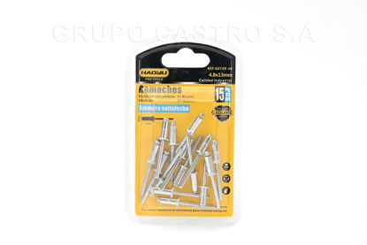 Foto de Remache 4,8x13 mm 15 pcs blister (0.5"x3/16") HAOYLI GET49-40 (240)