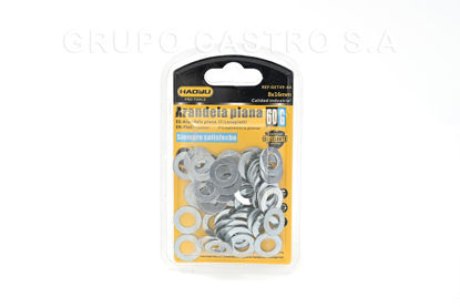 Foto de Arandela Plana Blister 8x16mm 60 grs HAOYLI GET49-64 (240)