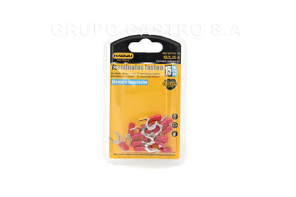 Foto de Terminal Fast on Tipo U SU1,25-6  / 16-22 15 pcs HAOYLI GET49-70 (240)