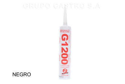 Foto de Tubo Silicon 300 ml negro alta calidad G1200 GET79-04 (24)