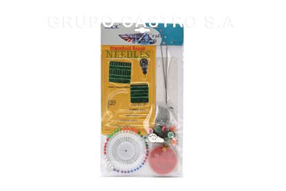 Foto de Aguja Set 100 pcs X&X GET46-04 (Blister 27 larg,14.3 anc cms) (480)
