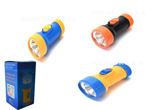 Foto de Foco Econom 1 led ( 1 bateria gde ) BC-5098A GET33-13 11.5cms (240)