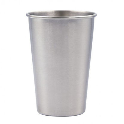 Foto de Vaso Acero Inox 9x12cms 77 grs 500 ml -17onz GET17-20 (240)