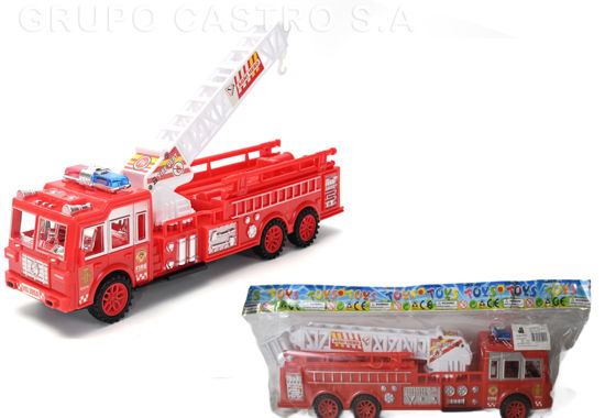 Foto de Camion Bombero friccion 31larg,10alt cms 109 GET05-24 (120)