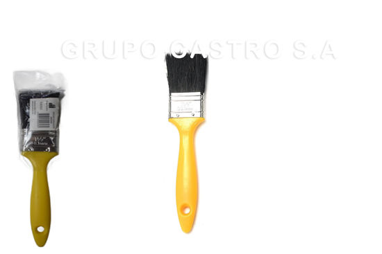 Foto de Brocha p/pintar 1/5" MBO2608 amarilla pelo negro