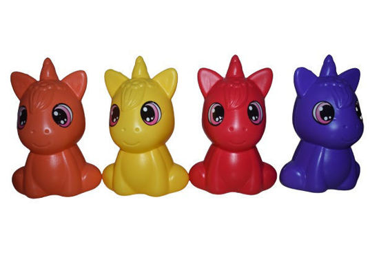 Foto de Alcancia Unicornio Mediano SP242P  13 anc,20 alt cms Plastikito (72)