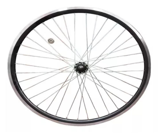 Foto de Aro armado trasero Aerodin Alum negro 26*2.125 GET60-14 HENGSHISTAR (10)