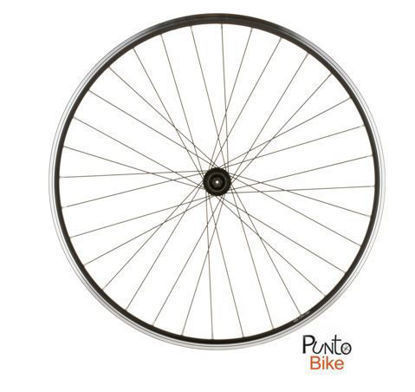 Foto de Aro armado delantero Aerod Alum Plateado 20*2.125 GET60-11 HENGSHI (10)