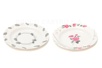 Foto de Plato Hondo Melamina Dec.10"/25cms 2235-10 GET29-15 (120)