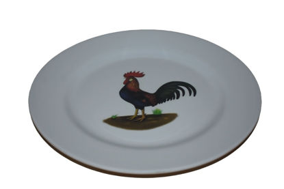 Foto de PLATO PLANO GALLO 27CMS MELAMINA UM-BP-CB-CF T-1.07BP