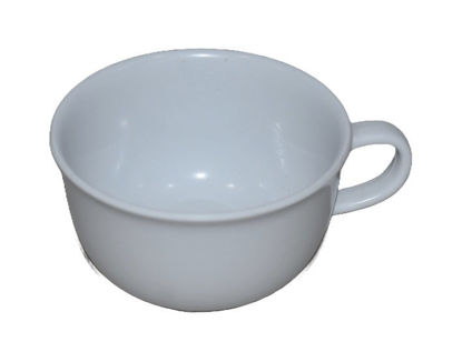 Foto de TAZA BLANCA 6ONZ 3-3/4"X2" MELAMINA UM-BP-SB-SF 006-03.01BP