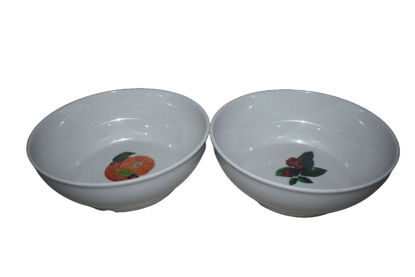 Foto de DULCERA BOWL DECORADA MELAMINA 17.5X6CMS UM-BP-CB-CF A01-175.07BP