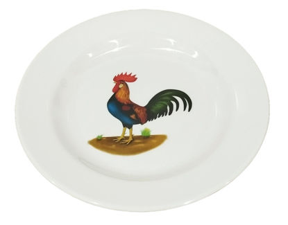 Foto de PLATO SEMIHONDO GALLO 8.5" 22CMS MELAMINE UM-BP-CB-CF A03-220.07BP