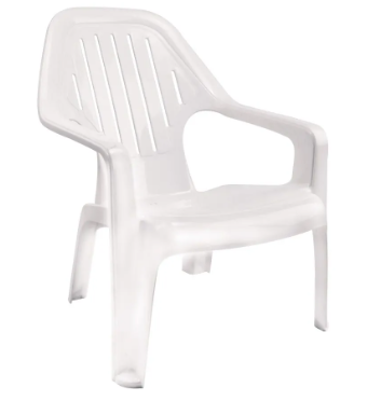 Foto de Silla Relax ASIA SLX302300  BLANCA Super Reforzada 100KG