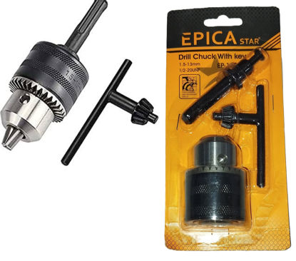 Foto de Chock Mandril P/Taladro C/llave 1/2" 1,5-13mm EPICA EP-10318 (60)