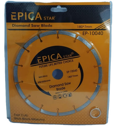 Foto de DISCO DIAMANTE 7" 7x180MM EPICA EP-10040 RPM8500mm (60)