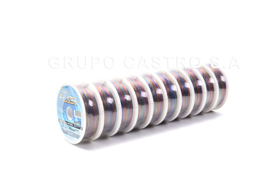 Foto de Hilo Nylon Pesca FLASH 0.80 mm (26,26 kg-57,8 lbs) 100 mtrs N7J3221 (10)(250)