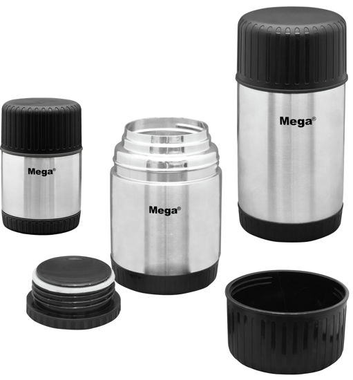 Foto de Termo p/comida Acero inox 1 ltr Boca Ancha MEGA MASS100W (6)