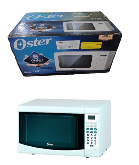 Foto de "MANCHADOS Microondas 0,7 /19.82ltrs OSTER OGME1701 GET50-16 (1) (25 cm alto/43cm largo/33cm ancho)
