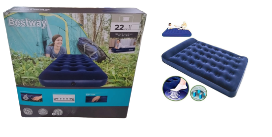 Foto de Colchon Inflable Ind Twin M7S322 #67000 BESTWAY 185x76x22 cms (6)