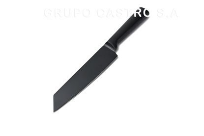 Foto de CUCHILLO 8"X2.2MM PUÑO ACERO CARBON  SANTOKU NC4289818  (24)(100)