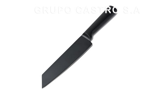 Foto de CUCHILLO 8"X2.2MM PUÑO ACERO CARBON  SANTOKU NC4289818  (24)(100)