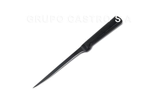 Foto de CUCHILLO 6" x 1.8MM DESHUESADOR PUÑO ACERO CARBON NC4289820 (100)