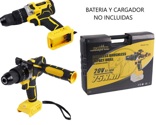 Foto de TALADRO 1/2" INALAMBRICO 20V 75N.M RP02F1150 RAPTOR (5)