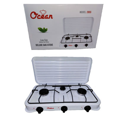 Foto de Estufa Gas 3 quem OCEAN C/T Blanca 2855/6003 GET25-05/GET25-19 53.5larg,28anc,9 alt cms (8)