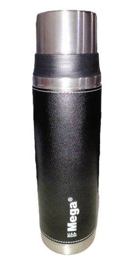 Foto de Termo p/cafe Acero Inox 1 ltr Cuero Mega MSLIV100LEJS (6)