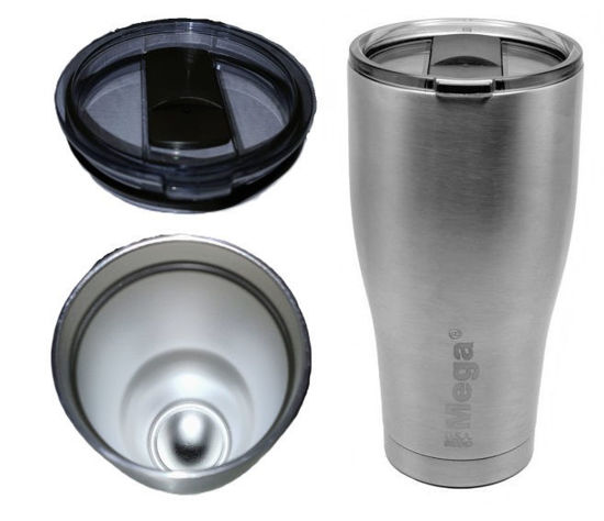 Foto de Jarra Termica Acero inox 0.90 ltrs c/doble pared MEGA MC08/MB08 (25)