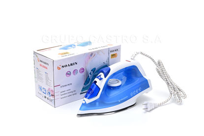 Foto de PLANCHA VAPOR SPRAY AZUL N9M2404 SOARIN SR-2088A 1400W (20)