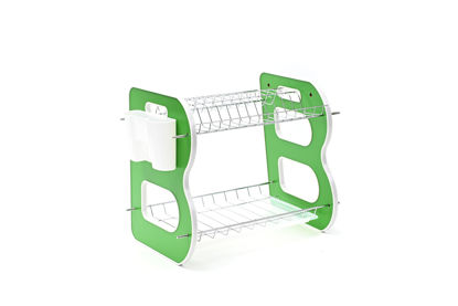 Foto de Escurridor P/Platos 2 Niv NB928914 Acero Inox  34alt,40larg,27anc cms (12)