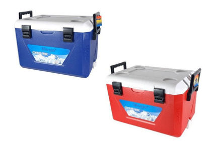 Foto de Hielera Mega 60 litros CALCO60 AZUL 60cm largo / 41cm ancho / 40cm alto