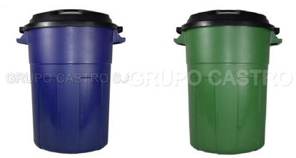 Foto de BOTE DEPOSITO MULTIUSOS (70 LTRS) SALVAPLASTIC AZUL 57alt x 45anCMS 8532089810