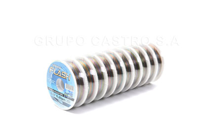 Foto de Hilo Nylon Pesca FLASH 0.40 mm (7,64 kg16,8 lbs) 100 mtrs N7J321 (10)(500)