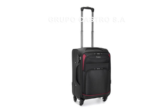 Foto de MALETA VIAJE 20" MBS26026 NEGRA TELA YOUMEIJIA 58altx36anch cms